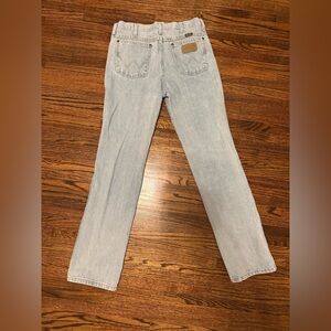 Wrangler Cowboy Style Light Blue Denim Jeans
